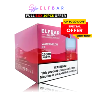 Elf Bar BC 10000 Disposable Vape Box in DUBAI, UAE