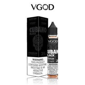 VGOD Cubano Black Salt Nic E-liquid 30ml